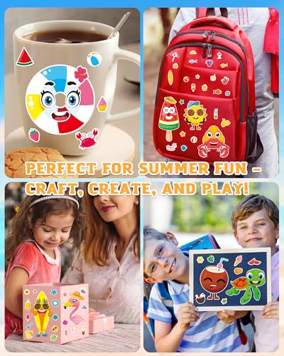 48 Sheets Summer Fun Make (48 Count)