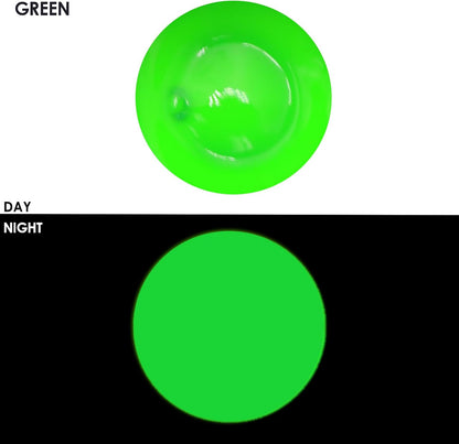 Artecho Glow in the Dark Paint, Neon Green Paint (120ml / 4.05oz) Tubes, Art Craft Paints for Canvas, Rock, Stone, Wood, Fabric, Art Supplies