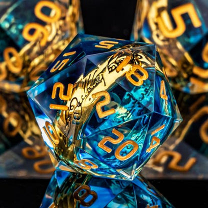 Magic Lord Rings DND Dice Set with Box