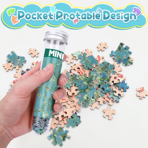 150 Mini Jigsaw Puzzles for Adults & Kids (3 Count)