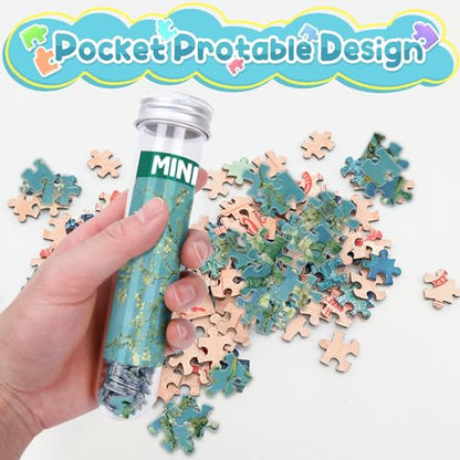 150 Mini Jigsaw Puzzles for Adults & Kids (3 Count)
