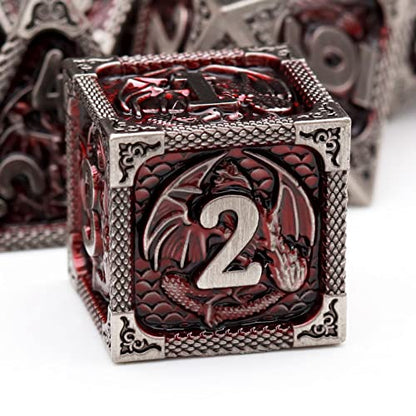 Metal DND Dice Set
