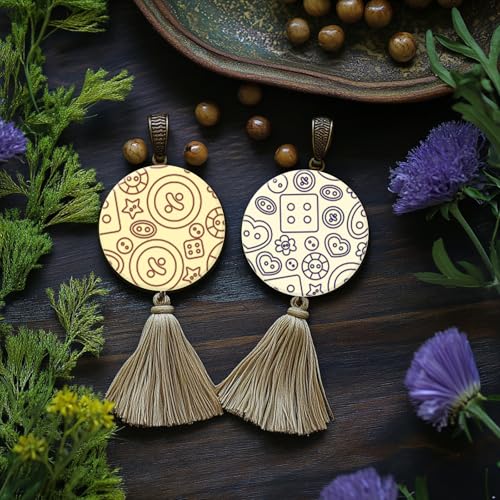 Button Pattern Polymer Clay Texture Sheets Heart Graphic Geometric Silicone Texture Stamp Clay Texture Mat Modeling Pattern Pad Sheets for Jewelry and Earrings Tools