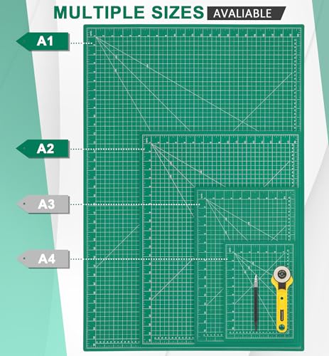 Density upgraded 18" x 24" Self Healing Sewing Mat