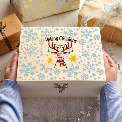 Christmas Stencils for Crafts Reusable 6" Holiday Stencils (25 Count)