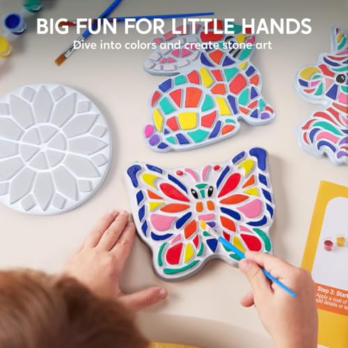 JOVA Klever Kits Stepping Stones Painting Kit for Kids