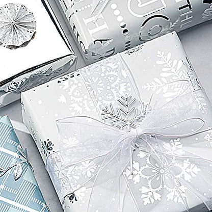 30 Inch Christmas Wrapping Paper Roll (100 Sq Ft)