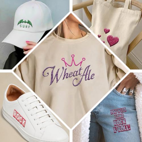 Glitter Puff Heat Transfer Vinyl