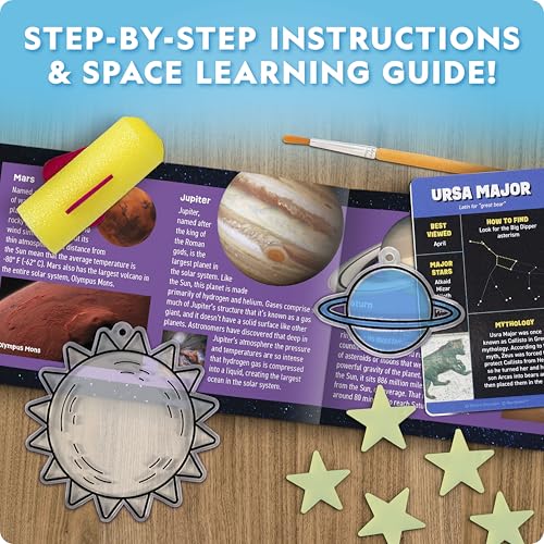 National Geographic Mega Space Science and Craft Activity Kit for Kids