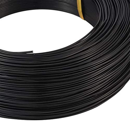 459 Feet 17 Gauge Aluminum Wire Black Bendable Metal Craft Wire for Beading Jewelry Craft Making