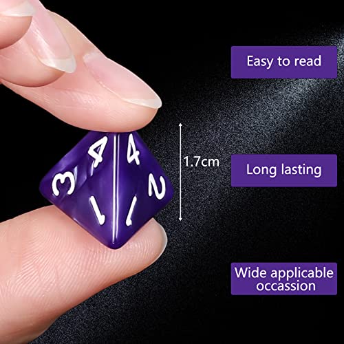 100pcs D4 Dice Set for Dungeon and Dragons (100 Count)