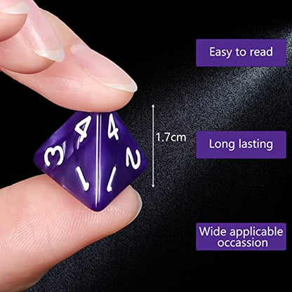 100pcs D4 Dice Set for Dungeon and Dragons (100 Count)