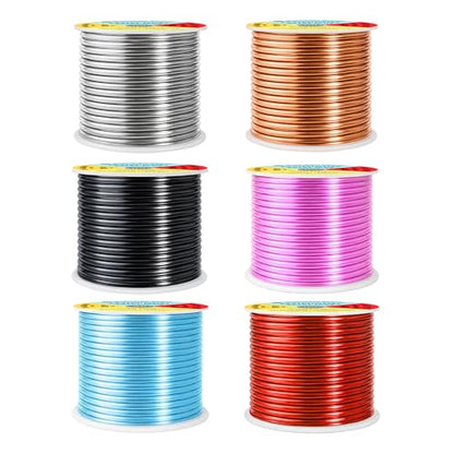 10 GA Red Copper Black Assorted Anodized Aluminum Craft Wire