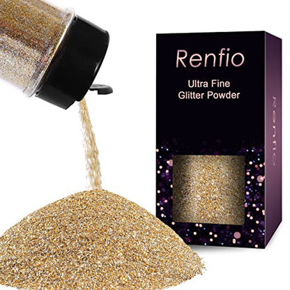 Ultra Fine Glitter Powder Metallic Resin Glitter 2.11 Oz