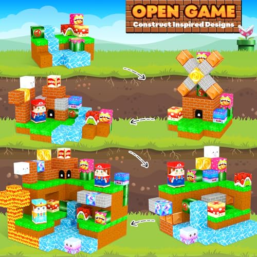 Magnetic Blocks Kids Toys & Games (100 Count)