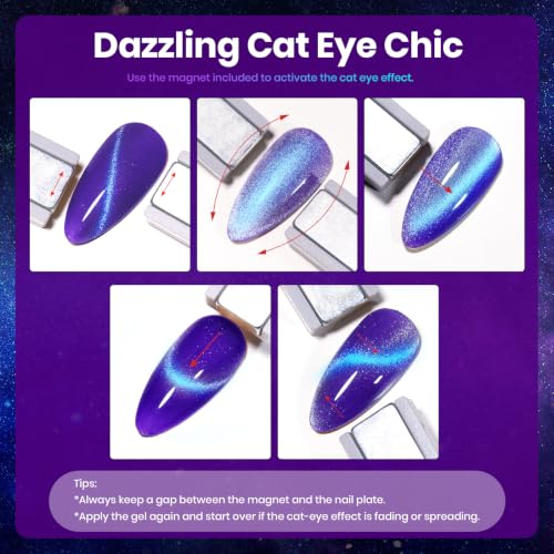 Beetles Cat Eye Gel Nail Polish Set