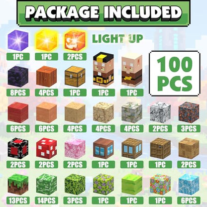 Magnetic Blocks (100 Count)