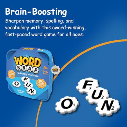 Word Strategy Game with Travel Bag