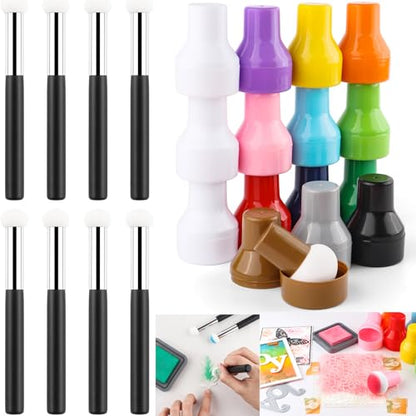 23PCS Sets Ink Applicator with Storage Cases