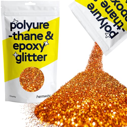 Resin Glitter Copper 100g Chunky Polyurethane & Epoxy Glitter (3.5274 Ounce)