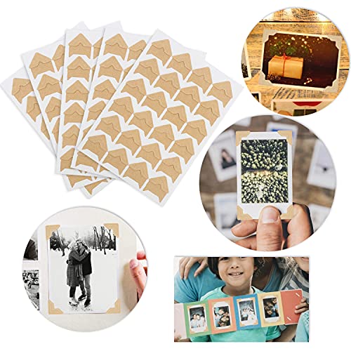 12 Sheets 288 PCS Photo Corner Stickers