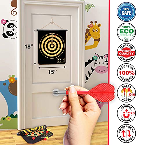 Magnetic Dart Board for Kids