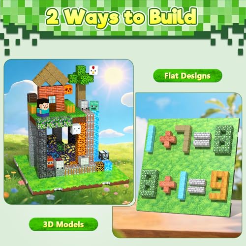 8PCS Magnetic Blocks Base Plates for Kids