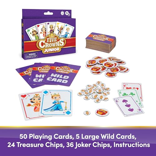 Five Crowns JR Rummy Style Card Game for Kids