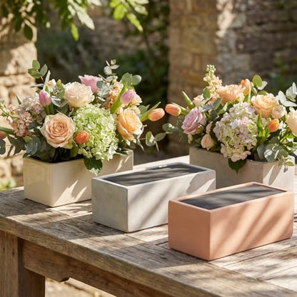 8 Pcs Reusable Floral Foam Blocks Water Weather Resistant Dry Floral Foam for Artificial Flower Arrangements Outdoor Flower Boxes Hanging Planters Wedding Home Decor