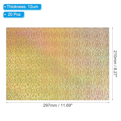 11.7x8.3" Hot Stamping Foil Paper Sheet (20 Count)