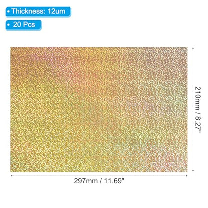 11.7x8.3" Hot Stamping Foil Paper Sheet (20 Count)