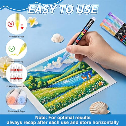 288 Acrylic Paint Markers (288 Count)