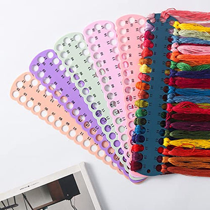 6 pcs Embroidery Floss Organizer