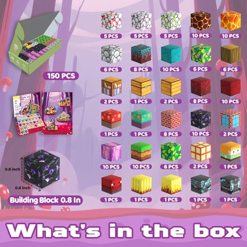 Magnetic Blocks (150 Count)