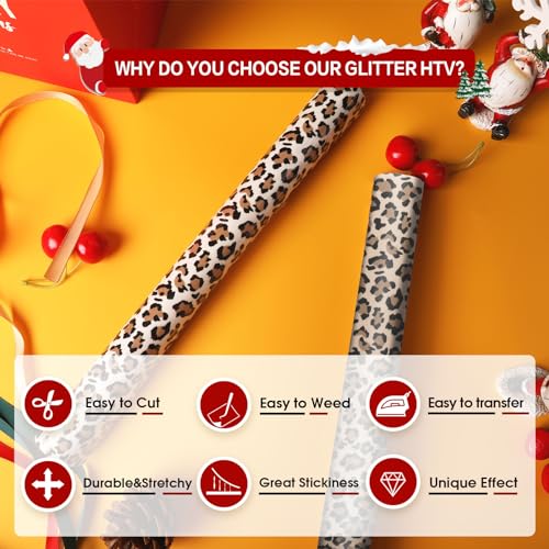 Leopard HTV Heat Transfer Vinyl Rolls