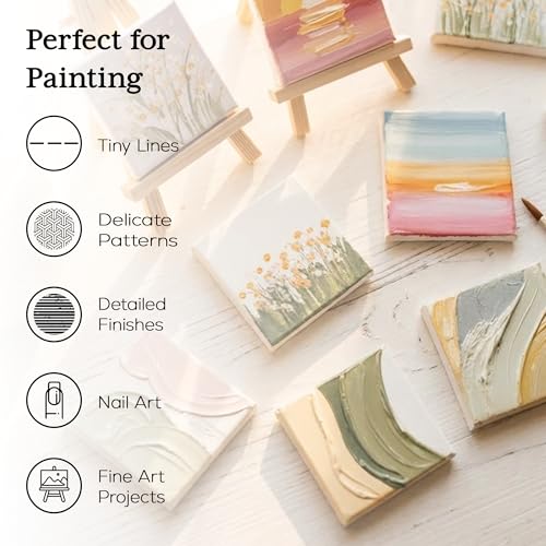 Miniature Paint Brushes Set of 13