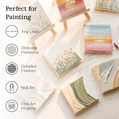 Miniature Paint Brushes Set of 13
