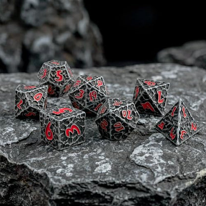 Metal DND Dice Set