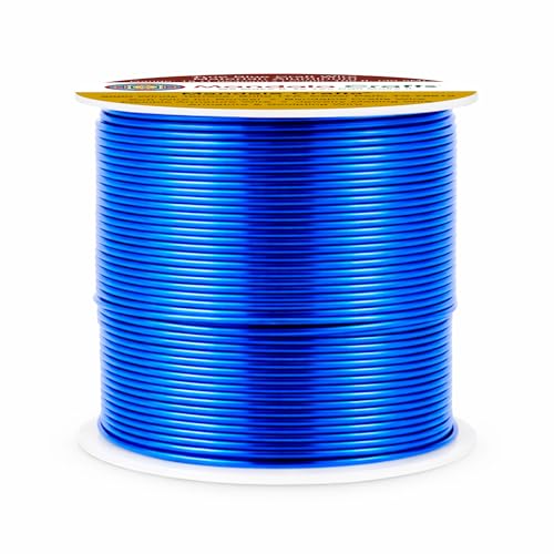 18 Gauge True Blue Anodized Aluminum Craft Wire (100 Foot)