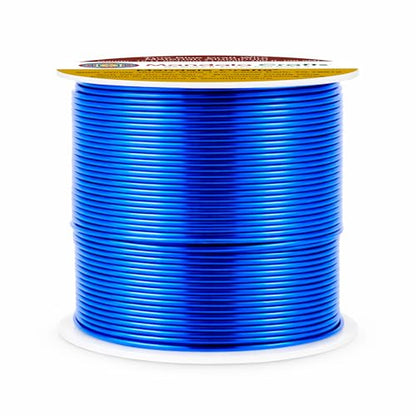 18 Gauge True Blue Anodized Aluminum Craft Wire (100 Foot)