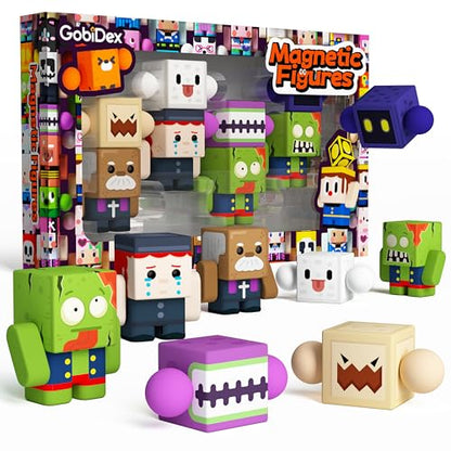 8PCS Magnetic Figures Playset