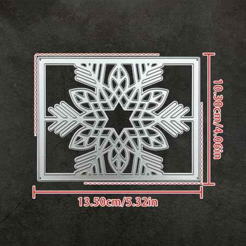 Geometric Cutting Die for Scrapbooking