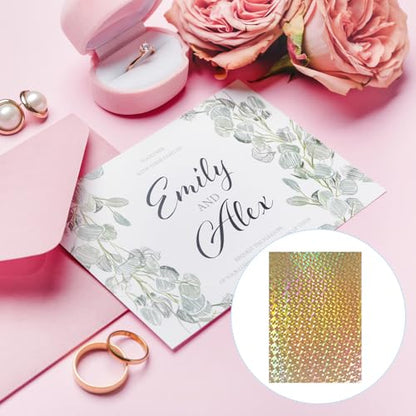 11.7x8.3" Hot Stamping Foil Paper Sheet (20 Count)
