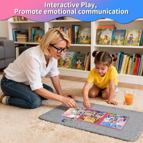 Princess Magnetic Puzzles for Toddlers 3 (60 Count)
