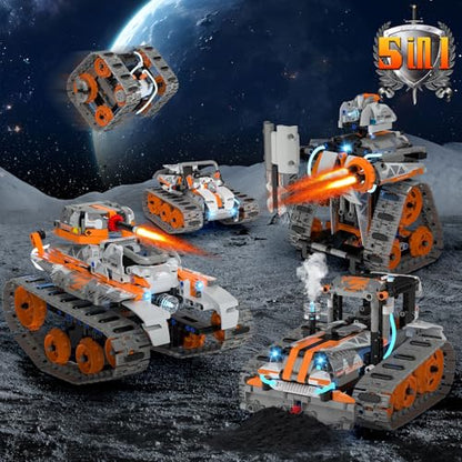 5in1 STEM Building Toys for Kids 6 (552 Count)