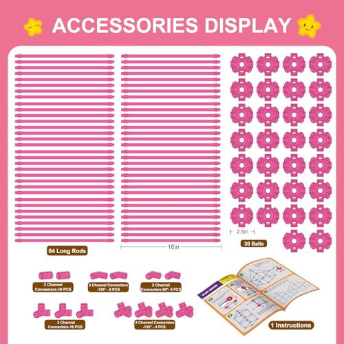 Fort Building Kit for Kids