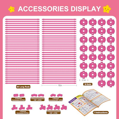 Fort Building Kit for Kids