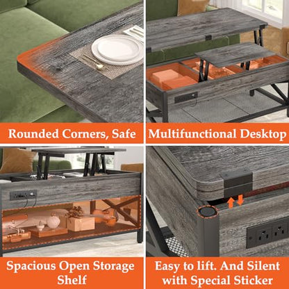 Coffee Table Lift Top Multi
