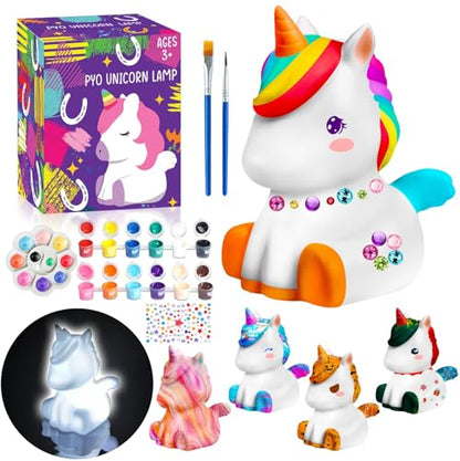 Paint Your Own Unicorn Lamp Kit