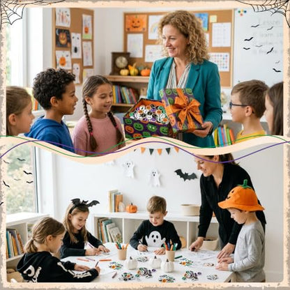 Halloween Character Mini Erasers for Kids Students Bulk Party Favors (60 Count)